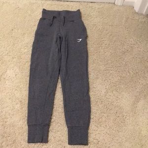 Gymshark high waisted grey joggers